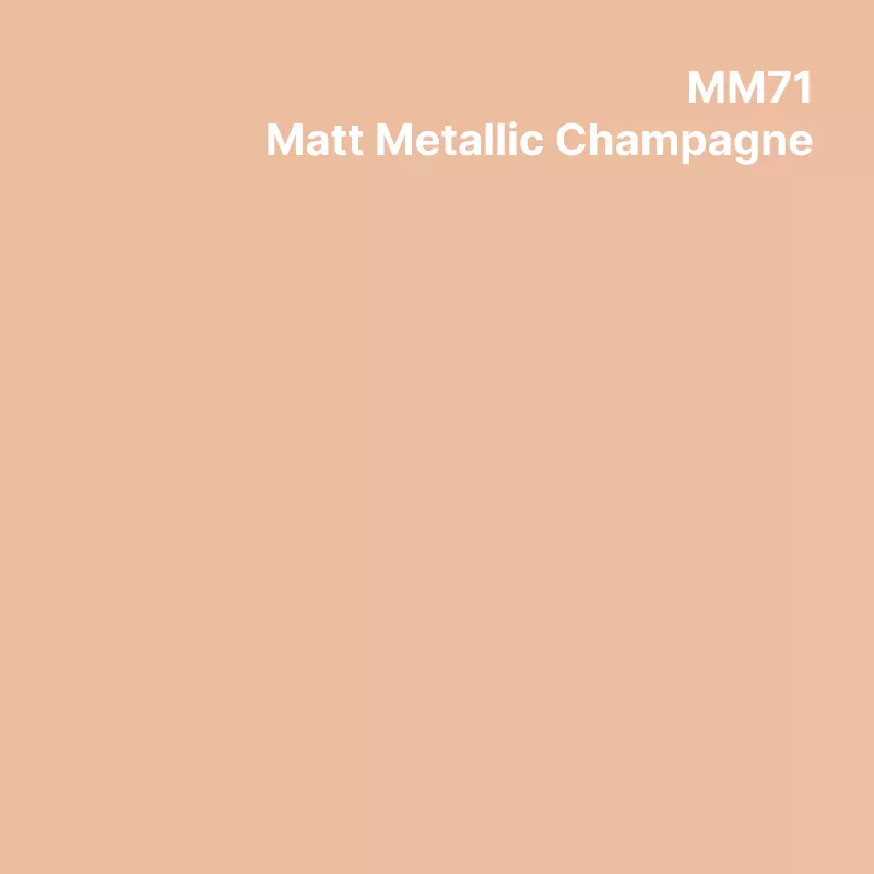 CWS Couleurs Met Coulé Matt metallic champagne Mat semi-permanent 5 ans