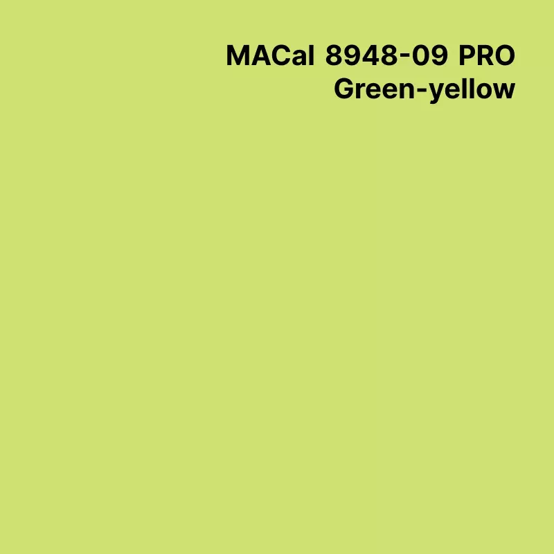 MC8900 couleurs Monomère Green-Yellow Mat semi-permanent 5 ans