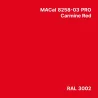 MC8200 couleurs Monomère Carmine Red mat Mat permanent 3 ans