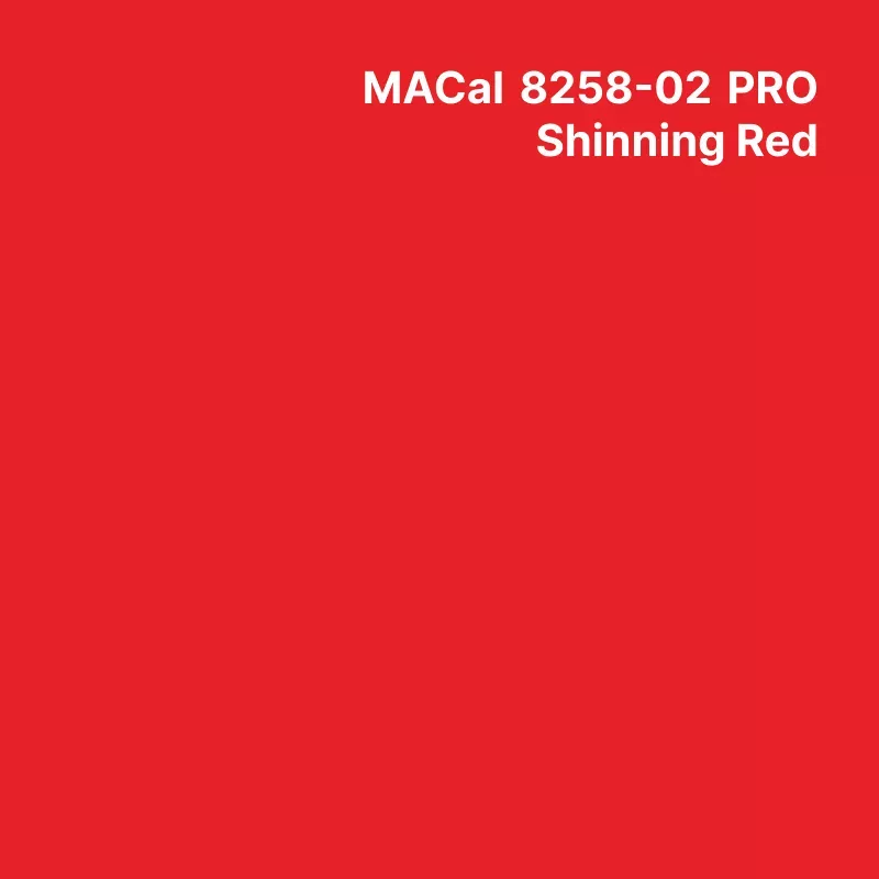 MC8200 couleurs Monomère Shinning Red mat Mat permanent 3 ans