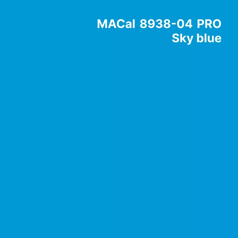 MC8900 couleurs Monomère sky blue mat Mat semi-permanent 5 ans