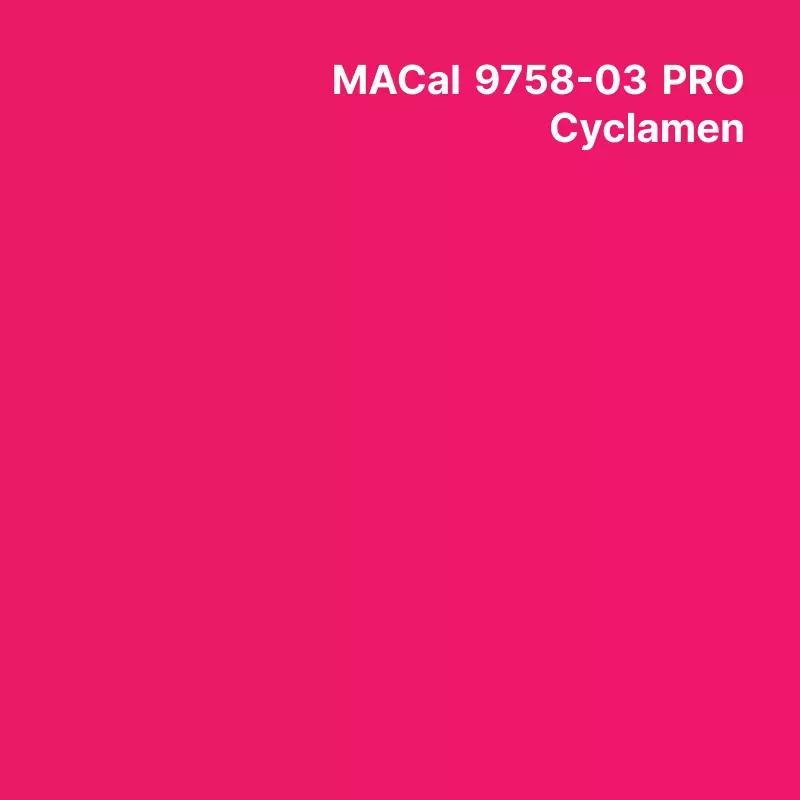 MC9700 couleurs Polymère Cyclamen mat Mat permanent 7 ans