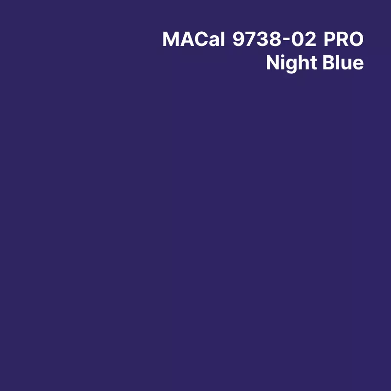 MC9700 couleurs Polymère night blue Mat permanent 7 ans