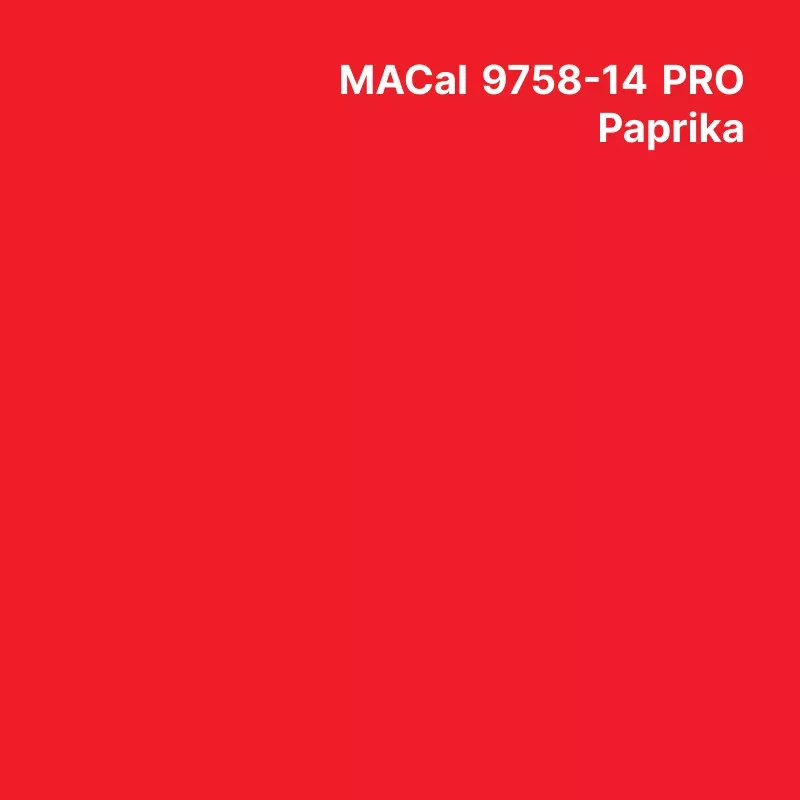MC9700 couleurs Polymère Paprika Mat permanent 7 ans