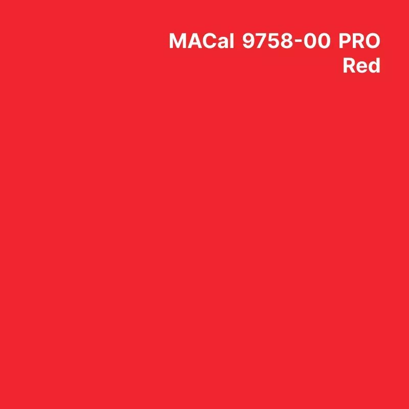 MC9700 couleurs Polymère red Mat permanent 7 ans