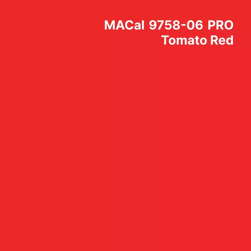 MC9700 couleurs Polymère tomato red Mat permanent 7 ans
