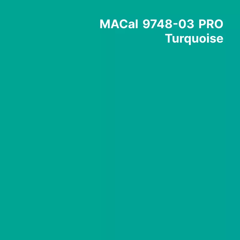 MC9700 couleurs Polymère turquoise Mat permanent 7 ans