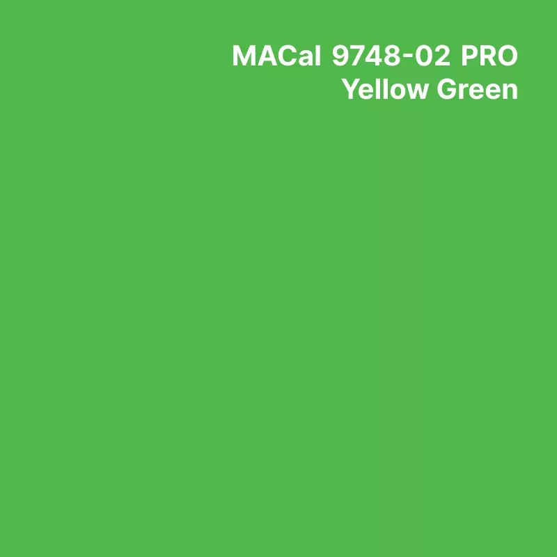 MC9700 couleurs Polymère Yellow Green mat Mat permanent 7 ans
