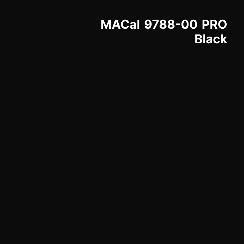 MC9700 NOIR/BLC Polymère black mat Mat permanent 7 ans
