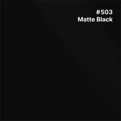 PCC-COULEURS Coulé Black Matt Mat semi-permanent 10 ans