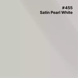 PCC-COULEURS Coulé Satin Pearl White Satin enlevable/repositionnable 10 ans