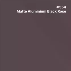 PCC-Metallic/Alu Coulé Matte aluminium Black Mat semi-permanent 10 ans