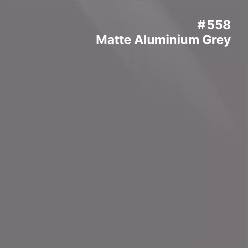 PCC-Metallic/Alu Coulé Matte Aluminium Grey Mat semi-permanent 10 ans