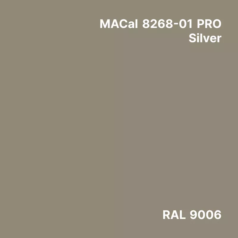MC8200 couleurs m Monomère Silver Matt Mat permanent 3 ans