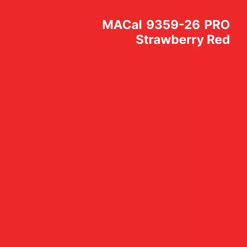 MC9300 Couleurs Polymère strawberry red Brillant permanent 7 ans