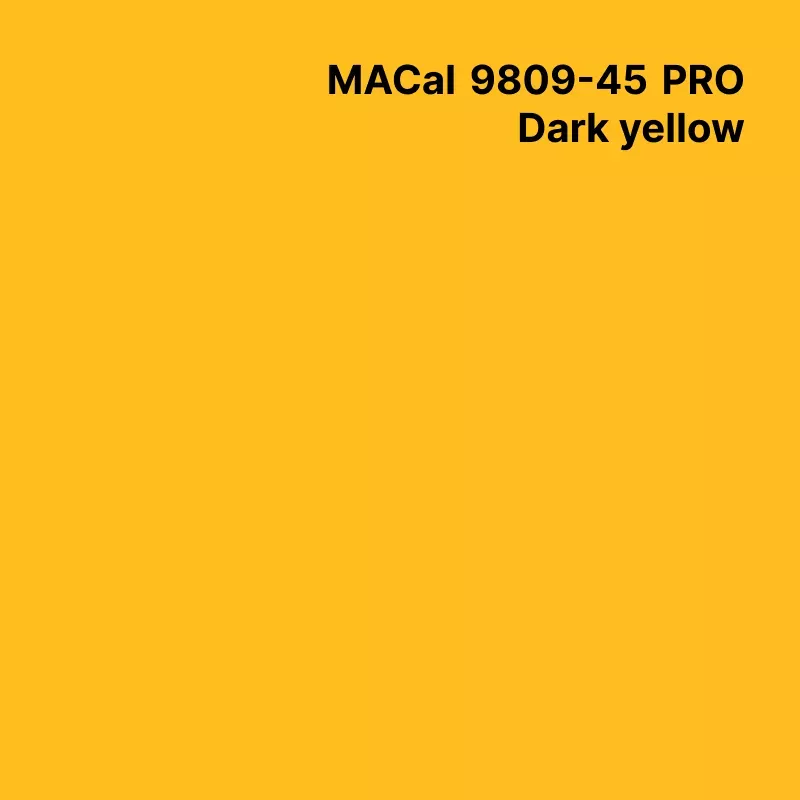 MC9800 BF Couleur Polymère dark yellow Brillant permanent 7 ans