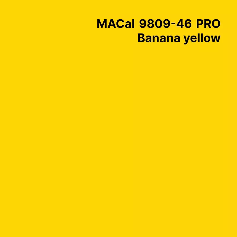 MC9800 couleurs Polymère banana yellow Brillant permanent 7 ans