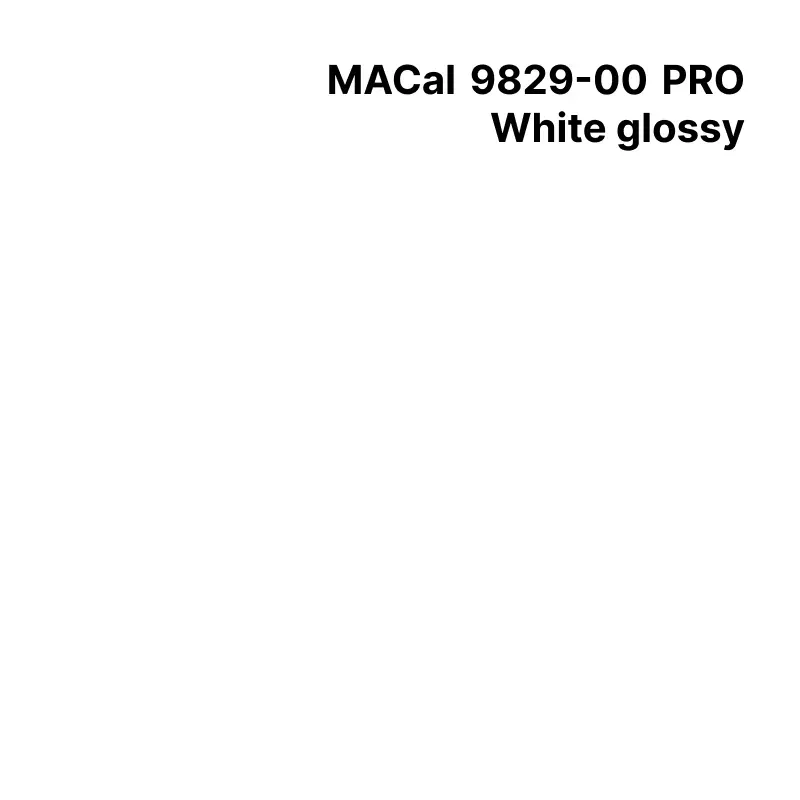 MC9800 BF blc noi Polymère Blanc Brillant Brillant permanent 7 ans