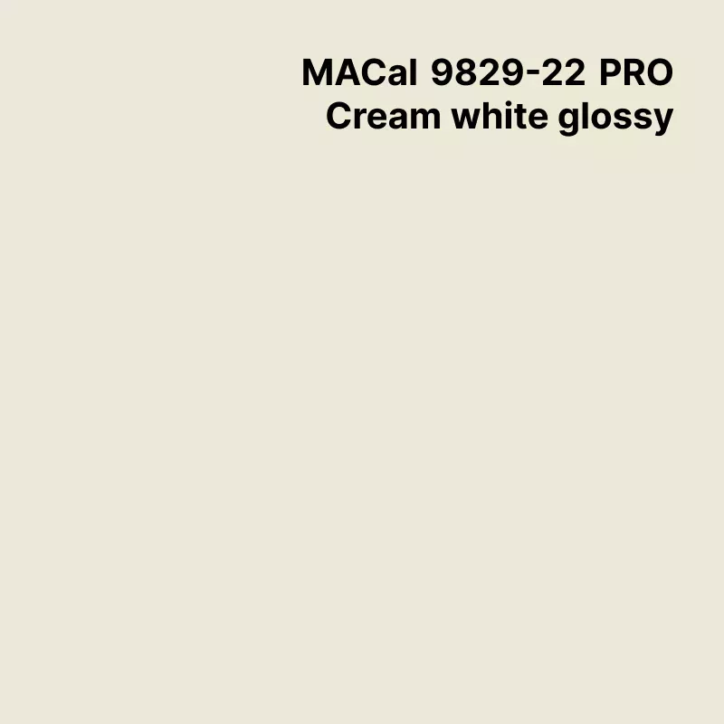 MC9800 couleurs Polymère Cream White Glossy Brillant permanent 7 ans