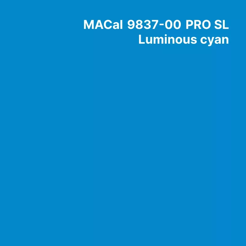 MC9800 coul lumin Polymère luminous cyan Brillant permanent 7 ans
