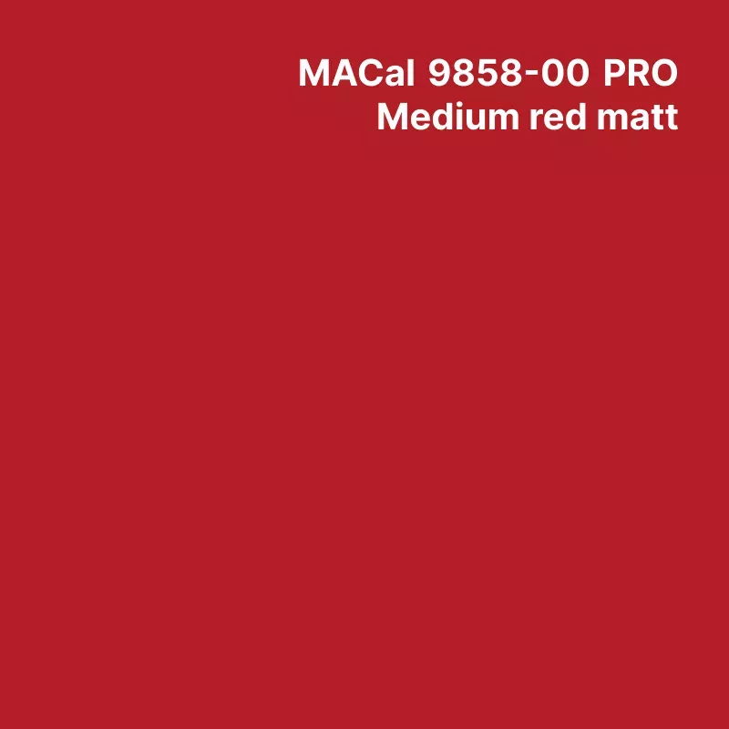 MC9800 couleurs Polymère Medium Red Matt Mat permanent 7 ans