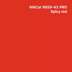 MC9800 couleurs Polymère spicy red Brillant permanent 7 ans