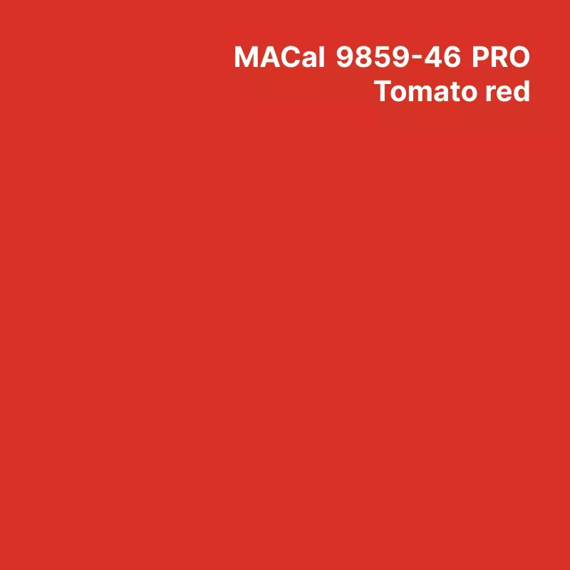 MC9800 couleurs Polymère tomato red Brillant permanent 7 ans