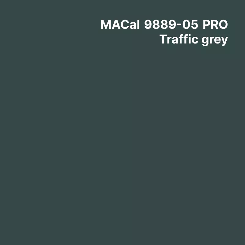 MC9800 BF Couleur Polymère Traffic Grey Pro Brillant permanent 7 ans