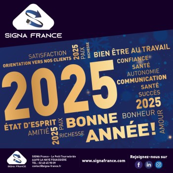 Bonne année 2025 ! Nous sommes de retour !