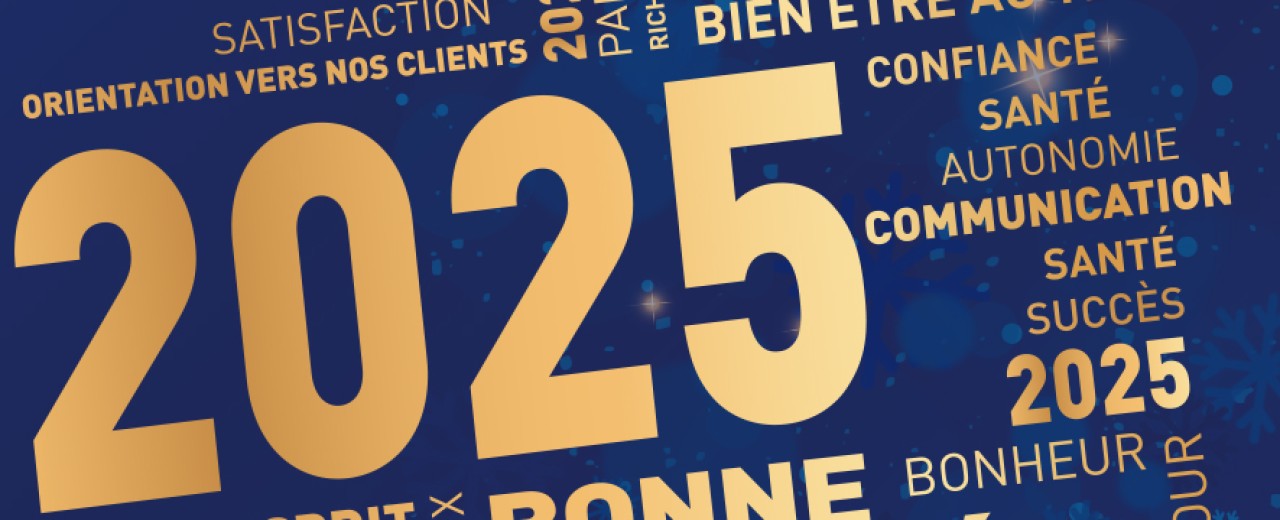 Bonne année 2025 ! Nous sommes de retour !