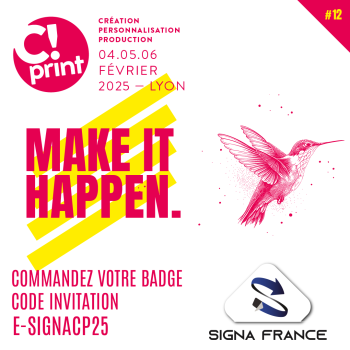 SIGNA France au salon C!Print 2025 !