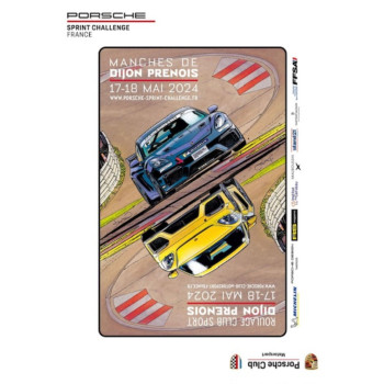 Prends le "Le Porsche Sprint Challenge France débarque à Dijon-Prenois !" 