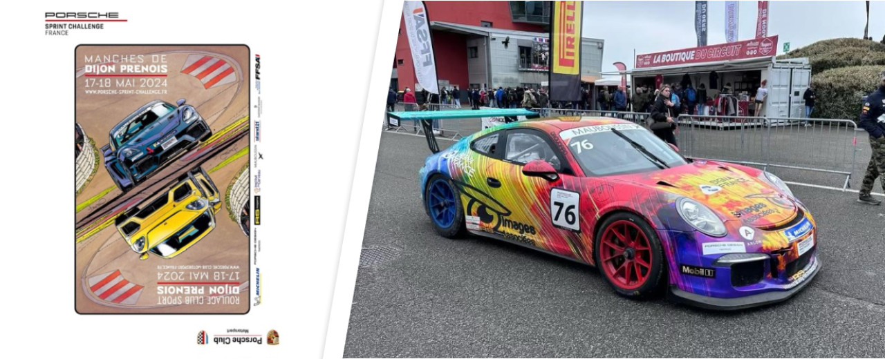 "Le Porsche Sprint Challenge France débarque à Dijon-Prenois !" 