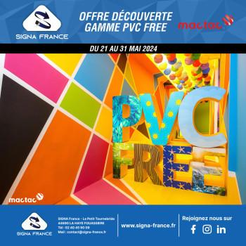 Offre découverte : Gamme MACTAC Sans PVC