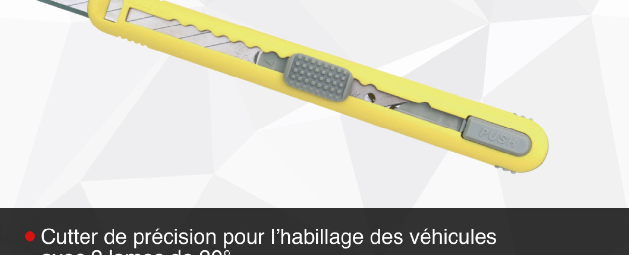 Découvrez le Cutter Jaune Précision 30°