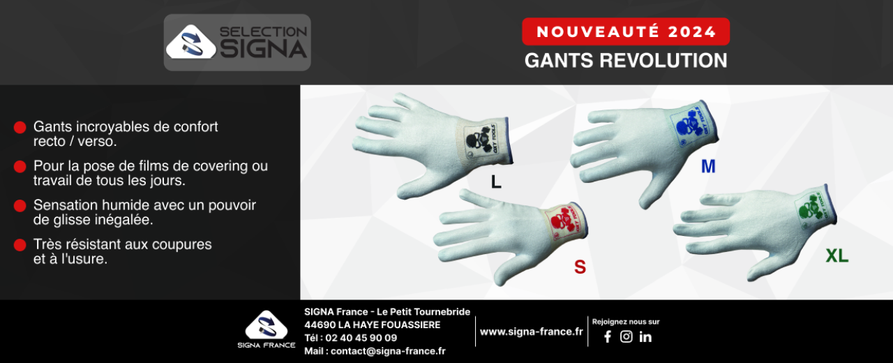 Gants Révolution par Oxy Tools